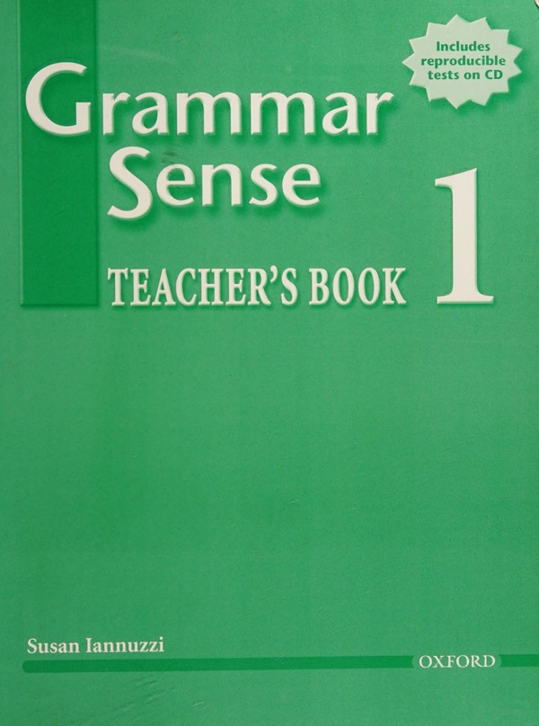 Grammar Sense 1 Teacher's Book (2004)