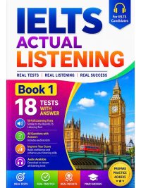 IELTS Actual Listening Book 1 - 18 Tests with Answer