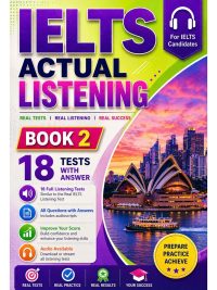 IELTS Actual Listening Book 2 - 18 Tests with Answer