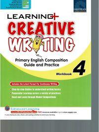 Learning+ Creative Writing Primary English Composition Guide and Practice Workbook 4