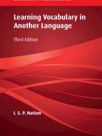 Learning Vocabulary in Another Language Third Edition (2022)