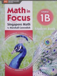 Math in Focus: Singapore Math by Marshall Cavendish Course 1B Student Book (2018)