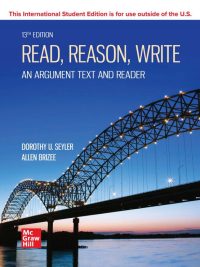 Read Reason Write: An Argument Text and Reader (International Student Edition 13th Edition) (2024)