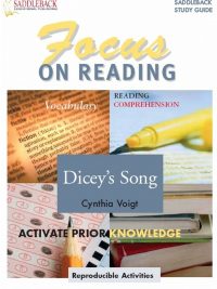 Focus on Reading: Dicey's Song (Saddleback Study Guide) - Reproducible Activities (2006)