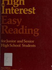 High Interest-Easy Reading for Junior and Senior High School Students Third Edition (1979)