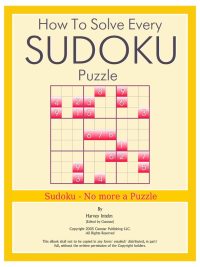 How To Solve Every SUDOKU Puzzle - Second Edition (2005)