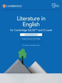 Literature in English for Cambridge IGCSE and O Level Coursebook Third edition with Digital access