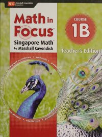 Math in Focus: Singapore Math Course 1B Teacher's Edition (2018)