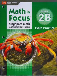 Math in Focus: Singapore Math - Course 2B - Extra Practice (2018)
