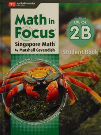 Math in Focus Singapore Math Course 2B Student Book (2018)