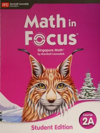Math in Focus: Singapore Math - Student Edition - Course 2A (2020)