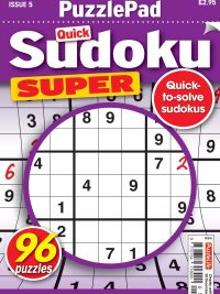 PuzzlePad Quick Sudoku SUPER - Issue 5 (2021)