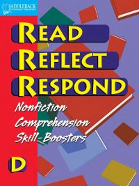 Read Reflect Respond: Nonfiction Comprehension Skill-Boosters D (2006)