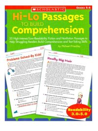 Hi-Lo Passages to Build Comprehension: Grades 5-6 (2005)