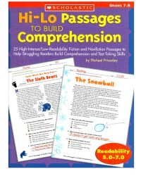 Hi-Lo Passages to Build Comprehension: Grades 7-8 (2005)