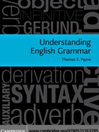 Understanding English Grammar: A Linguistic Introduction (2011)