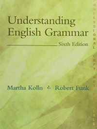 Understanding English Grammar Sixth Edition (2002)