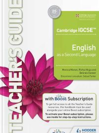 Cambridge IGCSE English as a Second Language Teacher's Guide with Boost Subscription (2022)