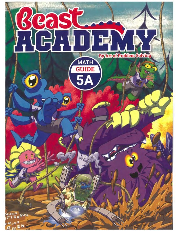 Beast Academy Math Guide 5A