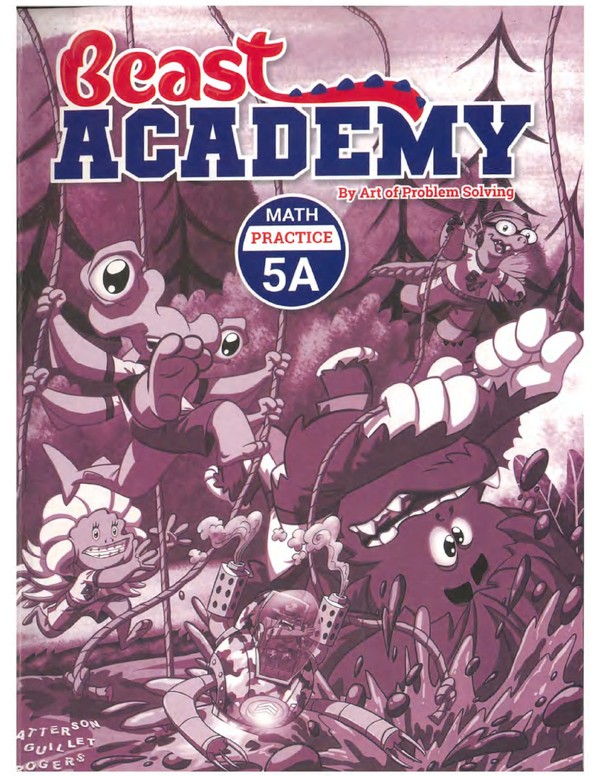 Beast Academy Math Practice 5A