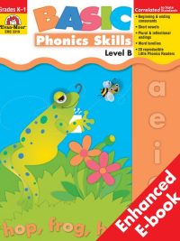 Basic Phonics Skills Level B (Grades K-1) (2004)