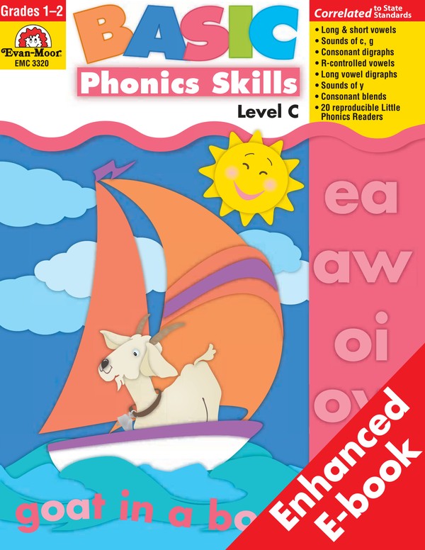 Basic Phonics Skills Level C (Enhanced E-book) (2004)