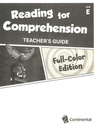 [DOWNLOAD PDF] Reading for Comprehension Level E Teacher's Guide - Full-Color Edition (2019)