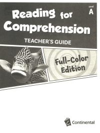 [DOWNLOAD PDF] Reading for Comprehension Level A Teacher's Guide - Full-Color Edition (2019)